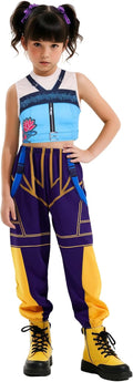 Girls Demon Singer Costume Kids Pop Hunters Cosplay Outfit