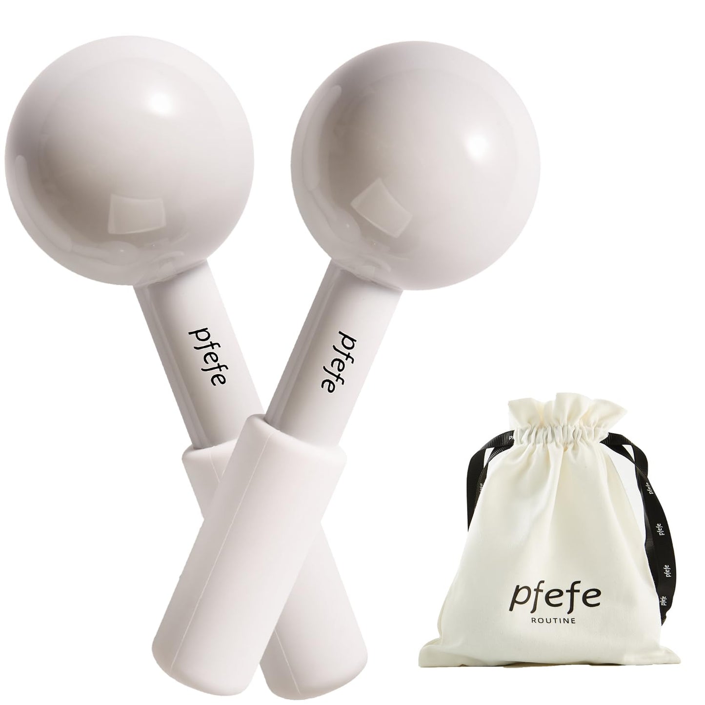 Pfefe Ice Globes for Face & Eyes - Unbreakable Cryo Sticks