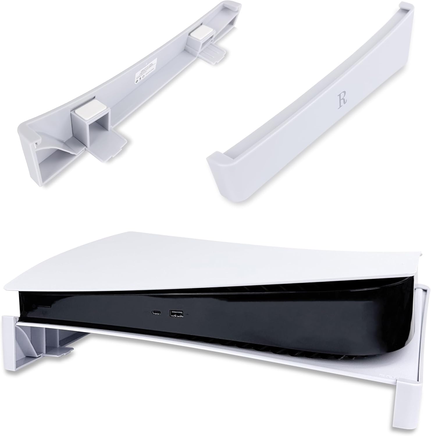 Sturdy PS5 Horizontal Stand | Compatible with Disc & Digital Edition