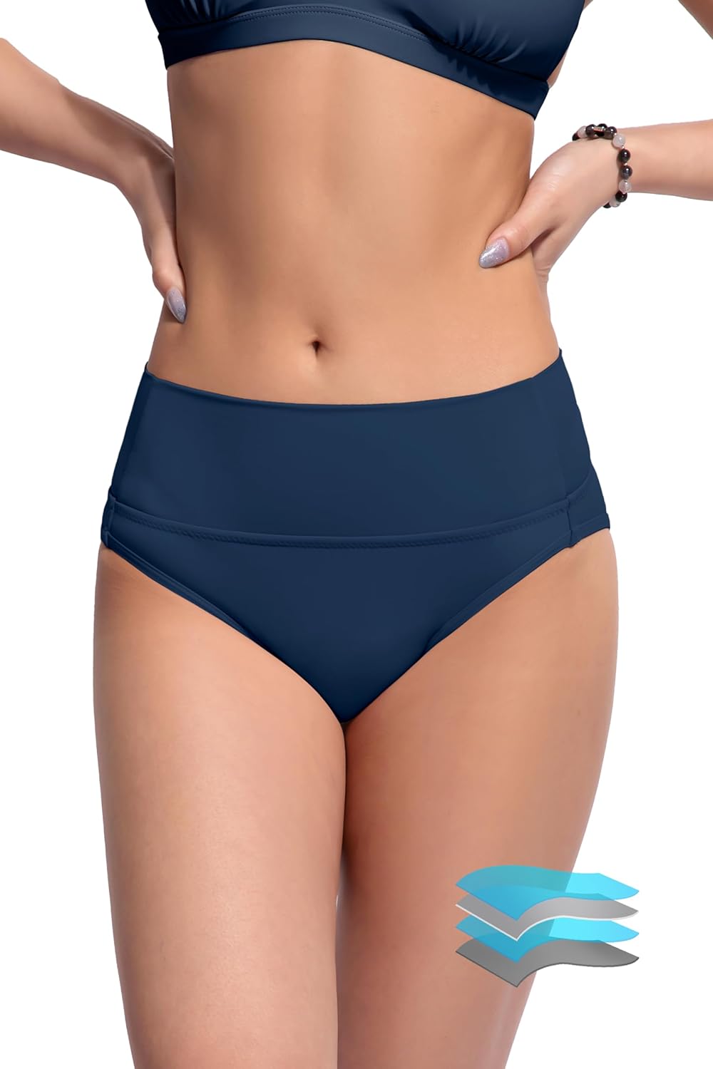 Beautikini Period Swimwear for Teens - Leakproof Bikini Bottoms