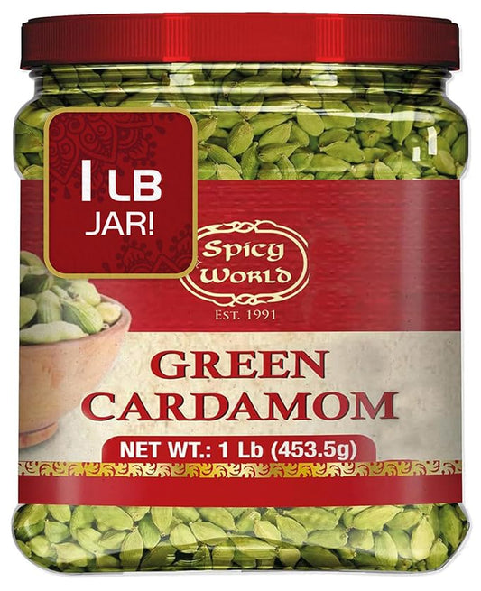 Premium Green Cardamom Pods for Flavorful Cooking and Baking