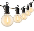 Outdoor String Lights Hanging Globe Patio Lights with 50 G40 Bulbs
