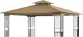 Replacement Gazebo Canopy for 10 x 12 Regency II Patio Gazebo - Beige