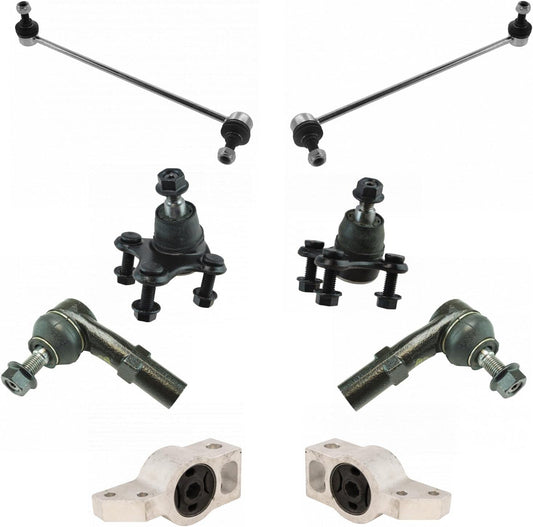 TRQ Front Steering Suspension Kit for Volkswagen CC Passat