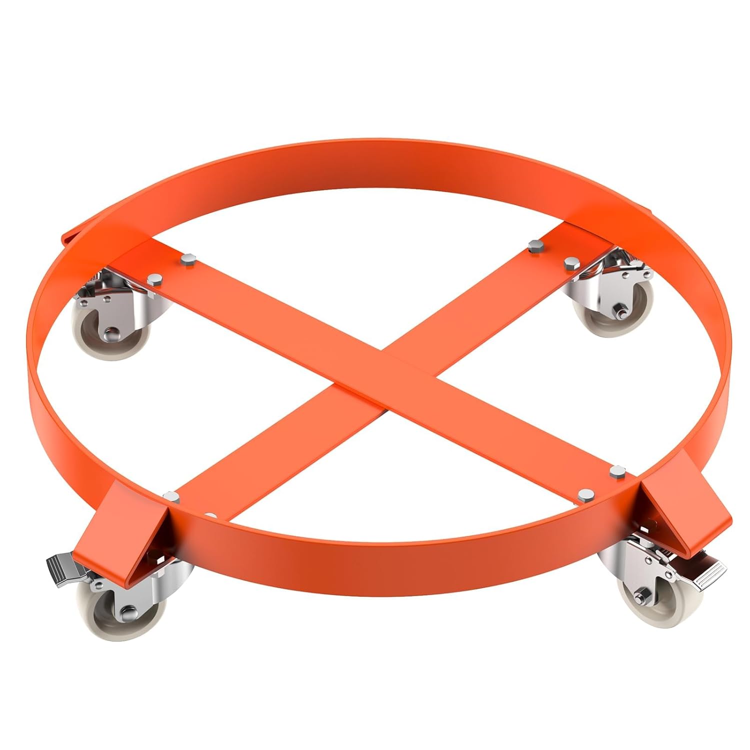 55 Gallon Drum Dolly for Heavy Duty Drum Handling and Transport