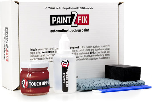 357 Sierra Red Touch-Up Paint & Scratch Repair Kit for BMW