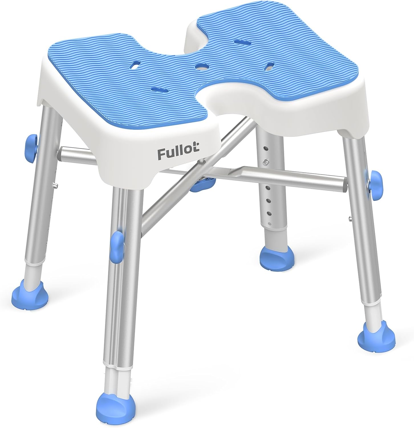 Heavy-Duty Adjustable Shower Chair for Elderly & Disabled