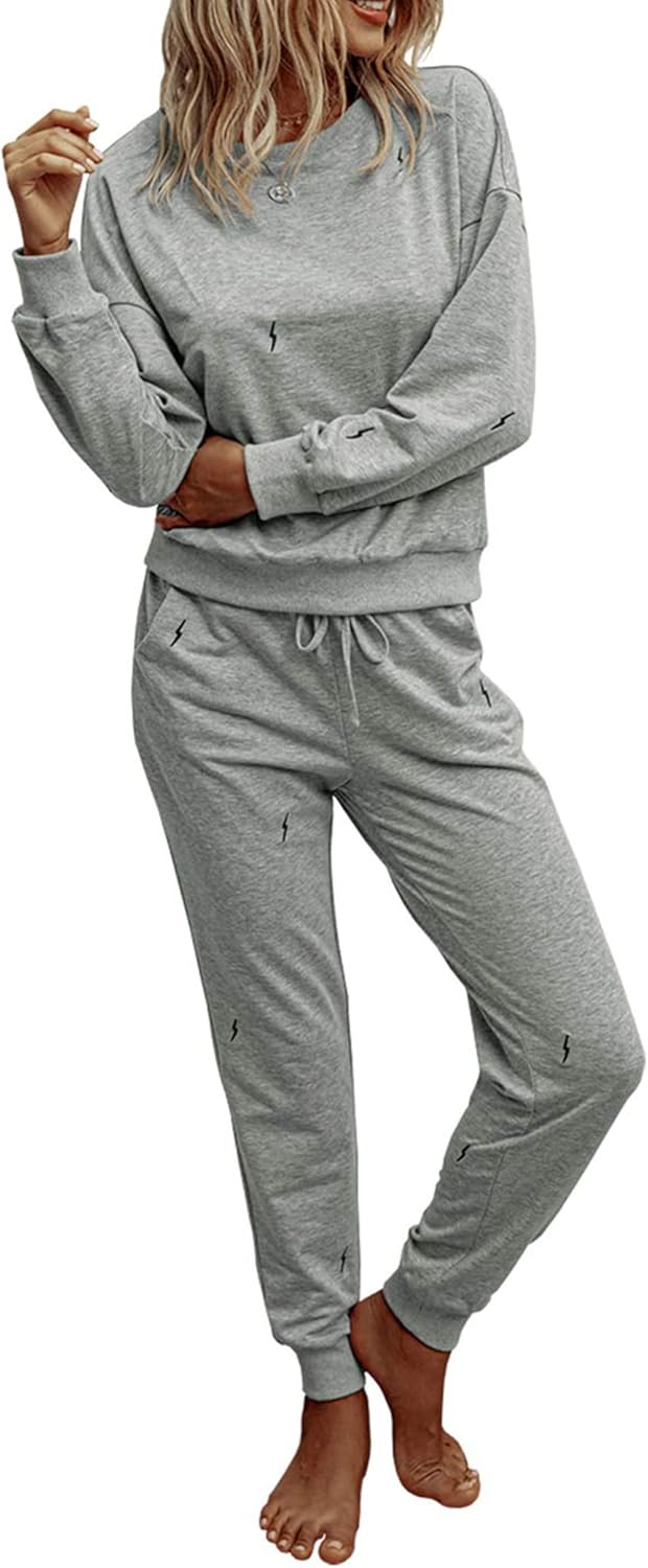 PRETTYGARDEN Women's Two Piece Loungewear Set for Comfort