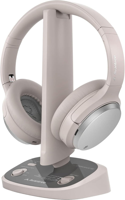 Avantree Crescendo 3D Wireless TV Headphones for Immersive Sound