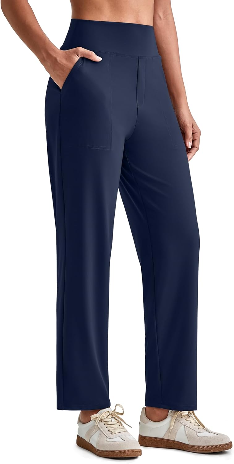 G4Free ShiftReady Womens Ankle Dress Yoga Pants for Work
