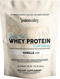 Grassfed Whey Protein Powder with Colostrum - Vanilla Muscle & Gut