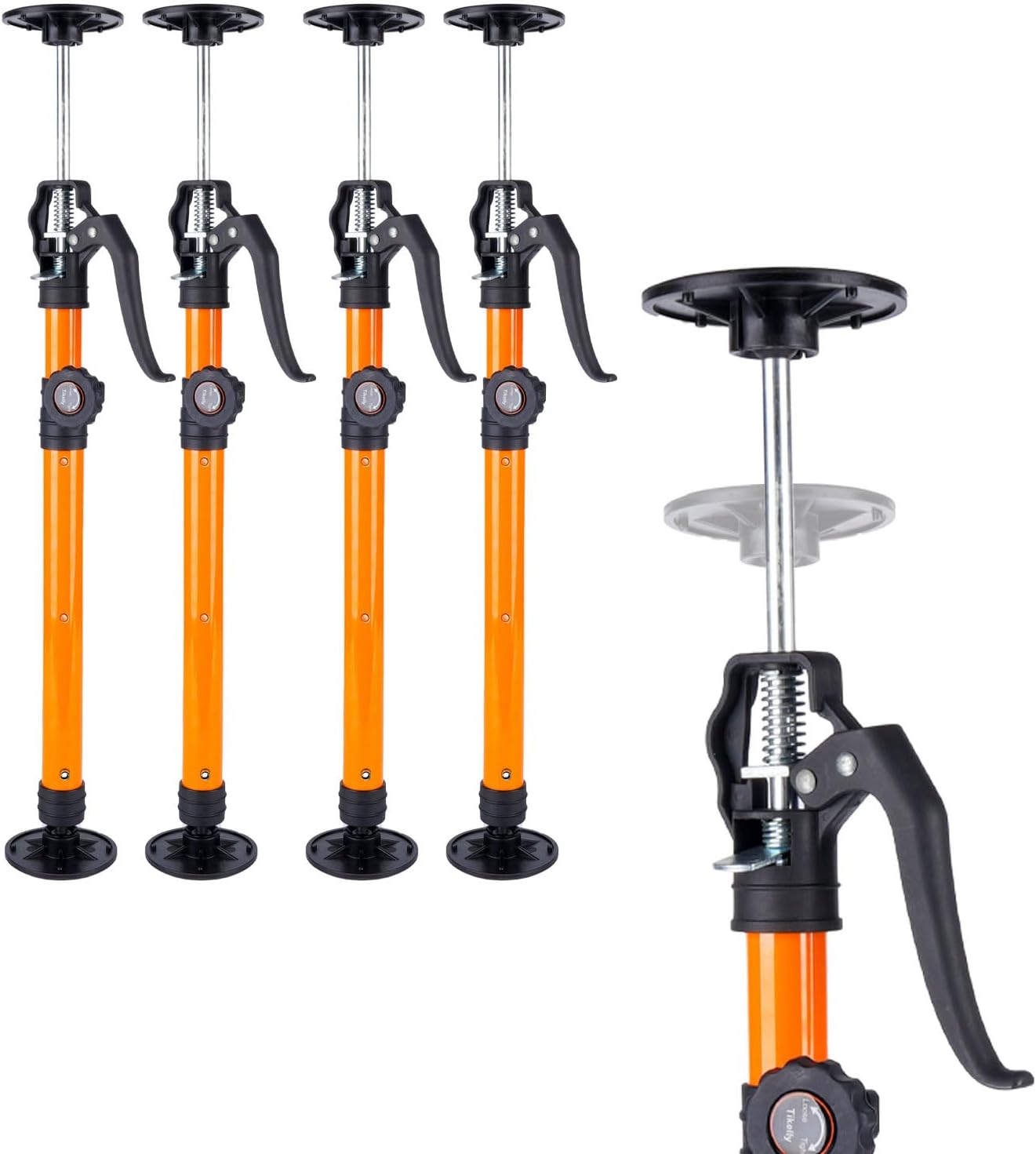Cabinet Jack for Installing Cabinet Support Rods - Adjustable Tool