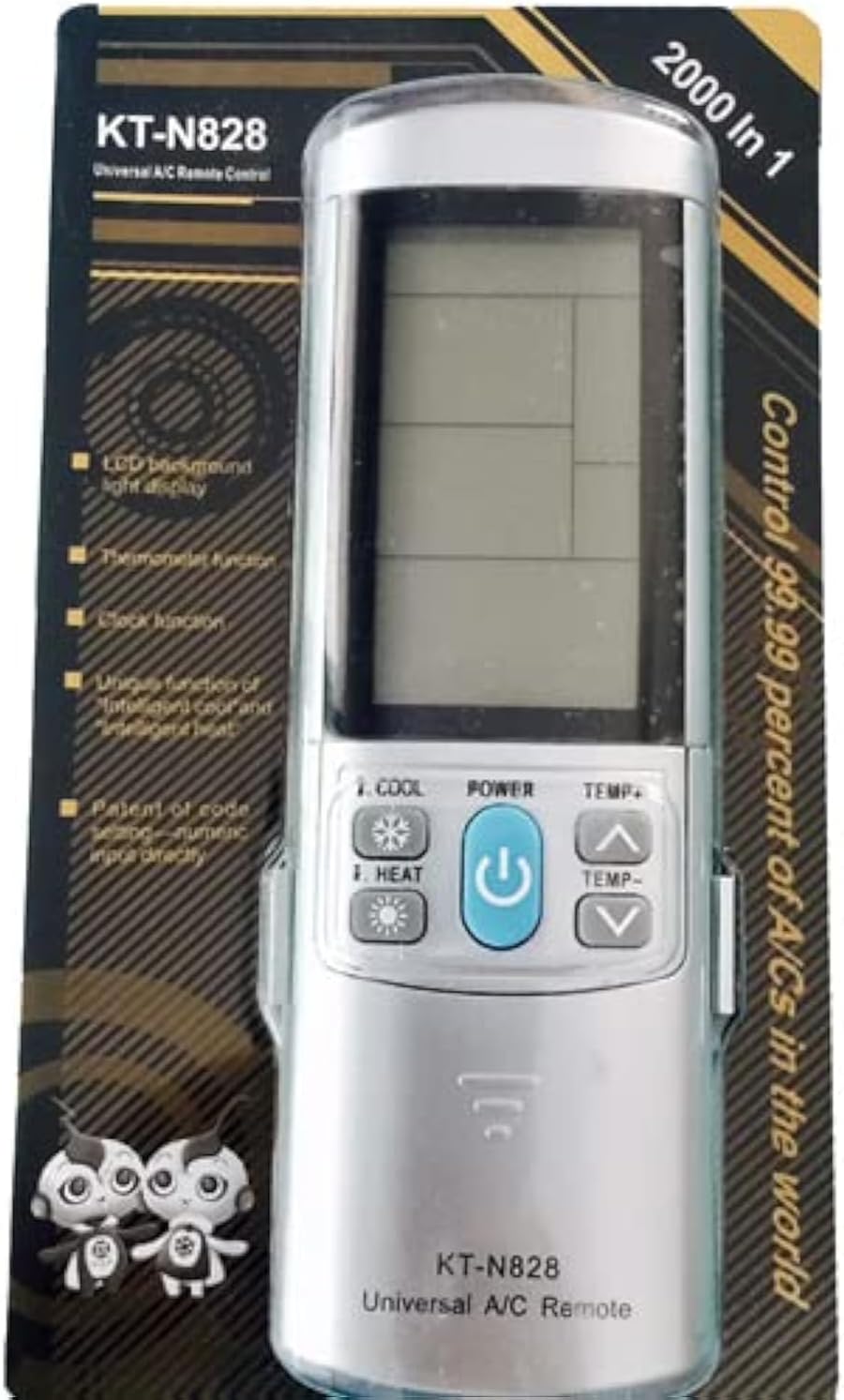 Universal AC Remote Control - QUNDA