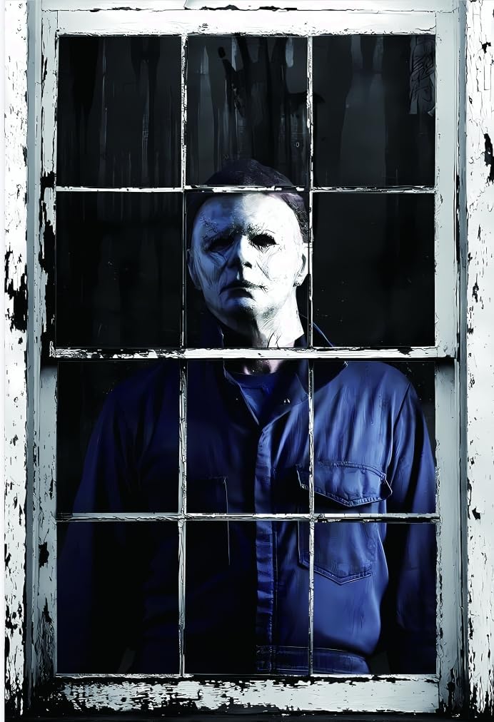Halloween Spooky Door & Window Cover - 47'' x 32''