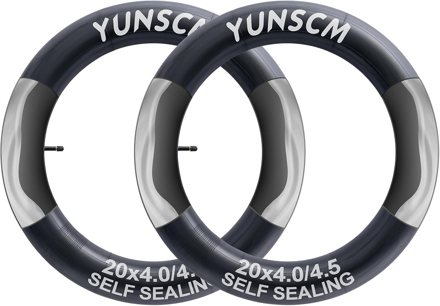 YunSCM 2-PCS 20x4 Self-Sealing Fat Bike Tubes Review