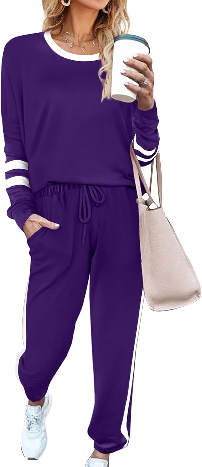Aloodor Sweatsuit for Women: Stylish 2 Piece Loungewear Set