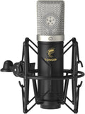 Condenser Microphone 192kHz/24Bit USB Kit - Clear Streaming Audio