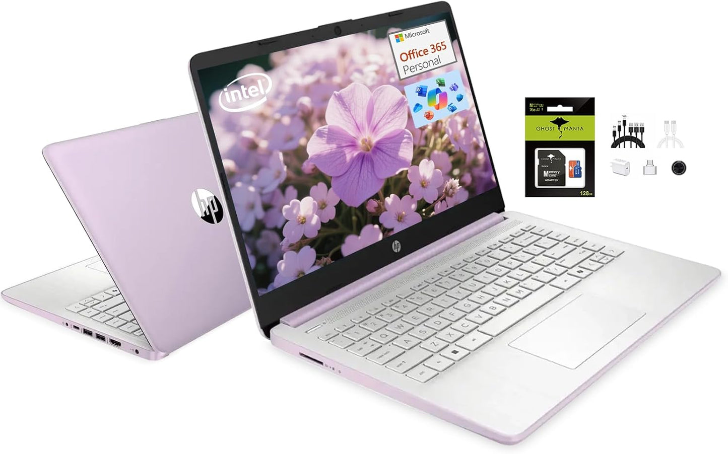 HP 14 Student Laptop with Copilot AI and Intel N150 Processor