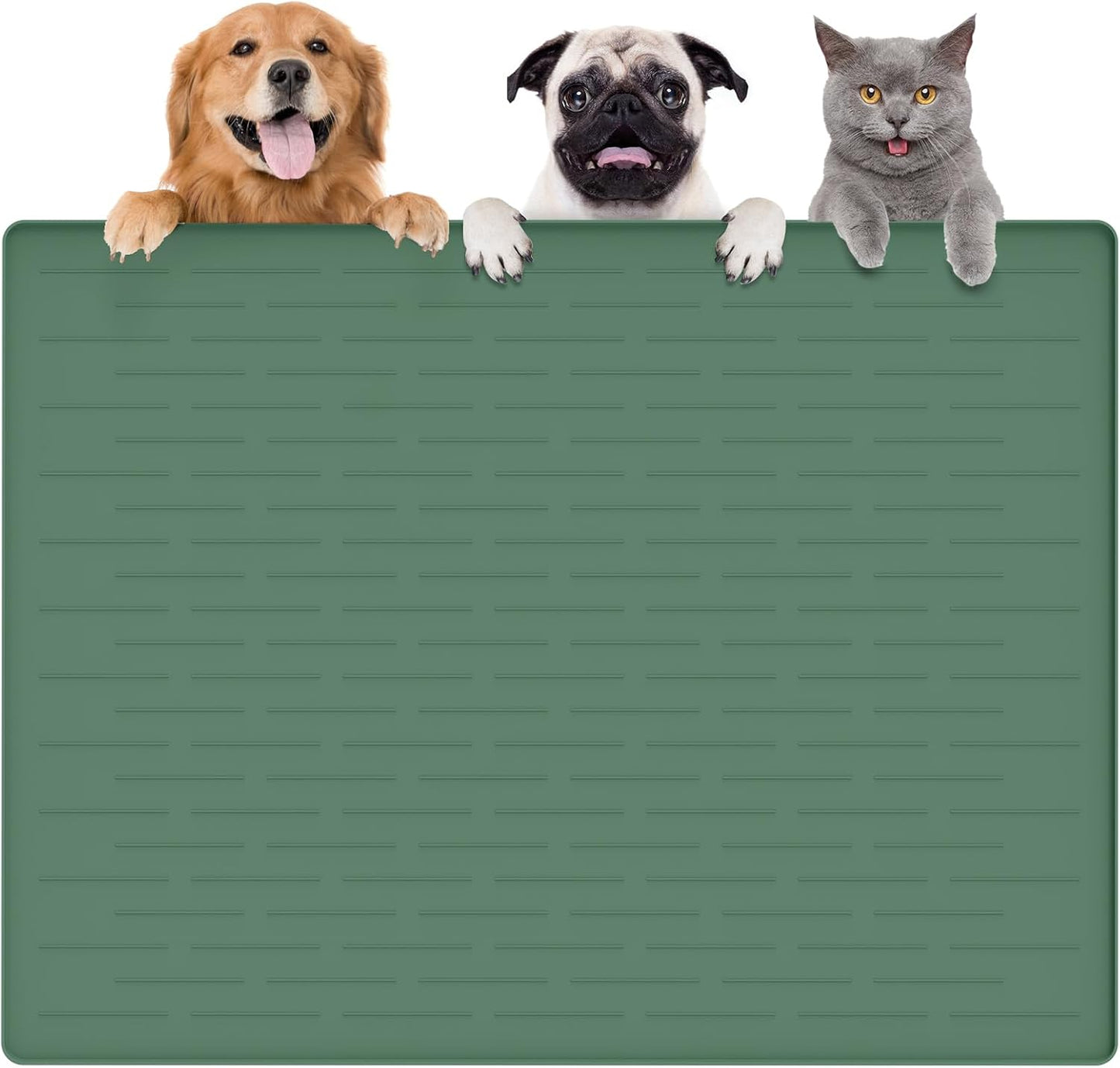 Largest Dog Food Mat for Mess-Free Feeding and Easy Cleanup