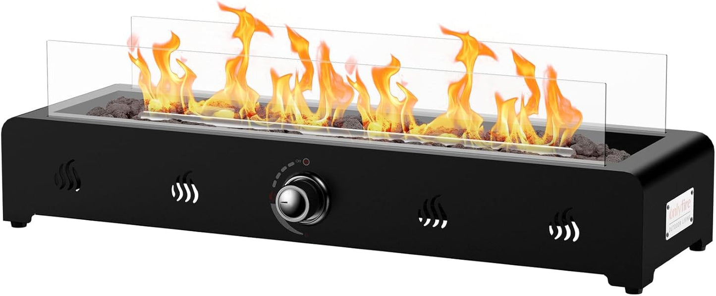 Onlyfire 28ft' Tabletop Fire Pit Table for Outdoor Enjoyment