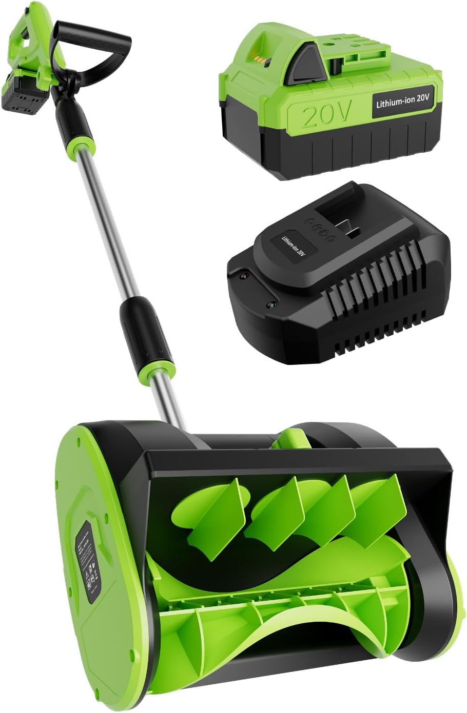 20V Cordless Snow Shovel for Effortless Winter Snow Clearing