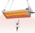 Large Heat Lamp for Chicken Coop - 600 Watts Carbon Fiber Heater