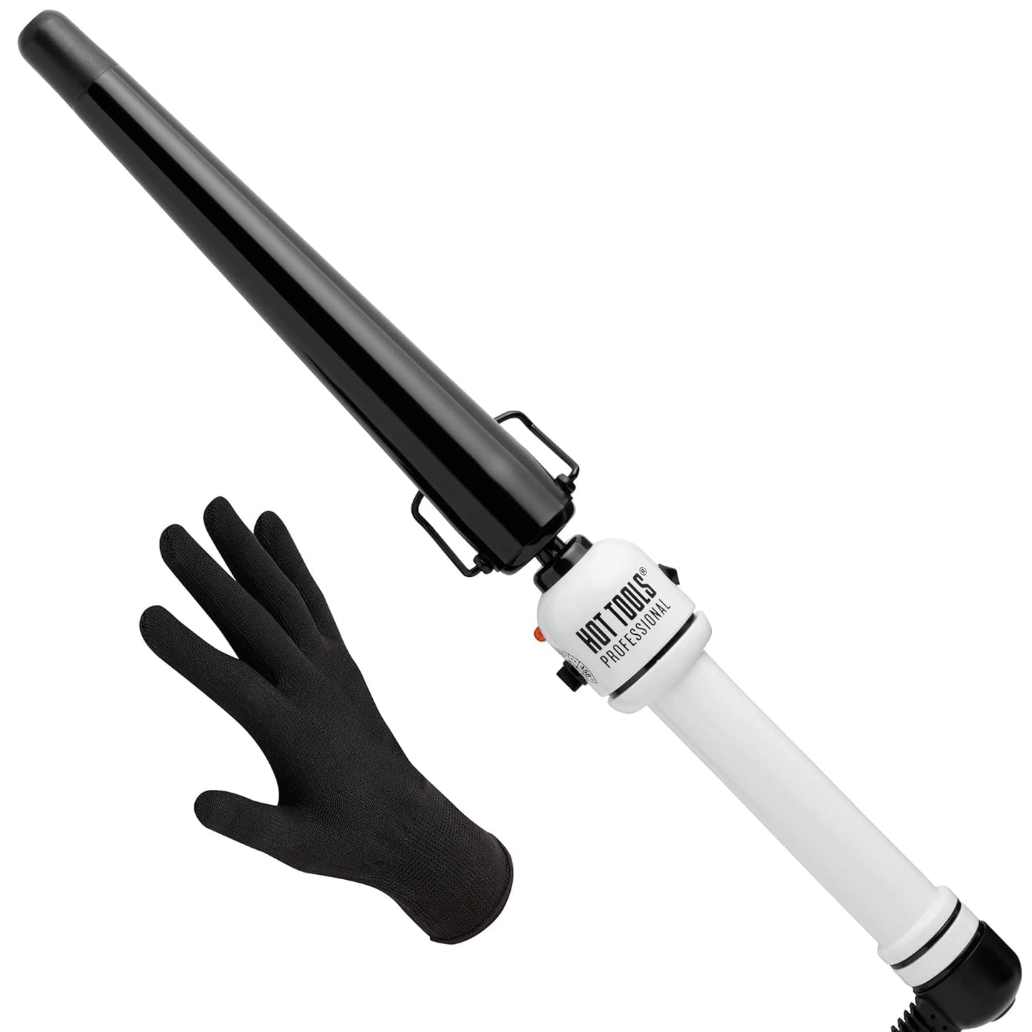 HOT TOOLS Professional Nano Ceramic Curling Iron for Shiny Curls