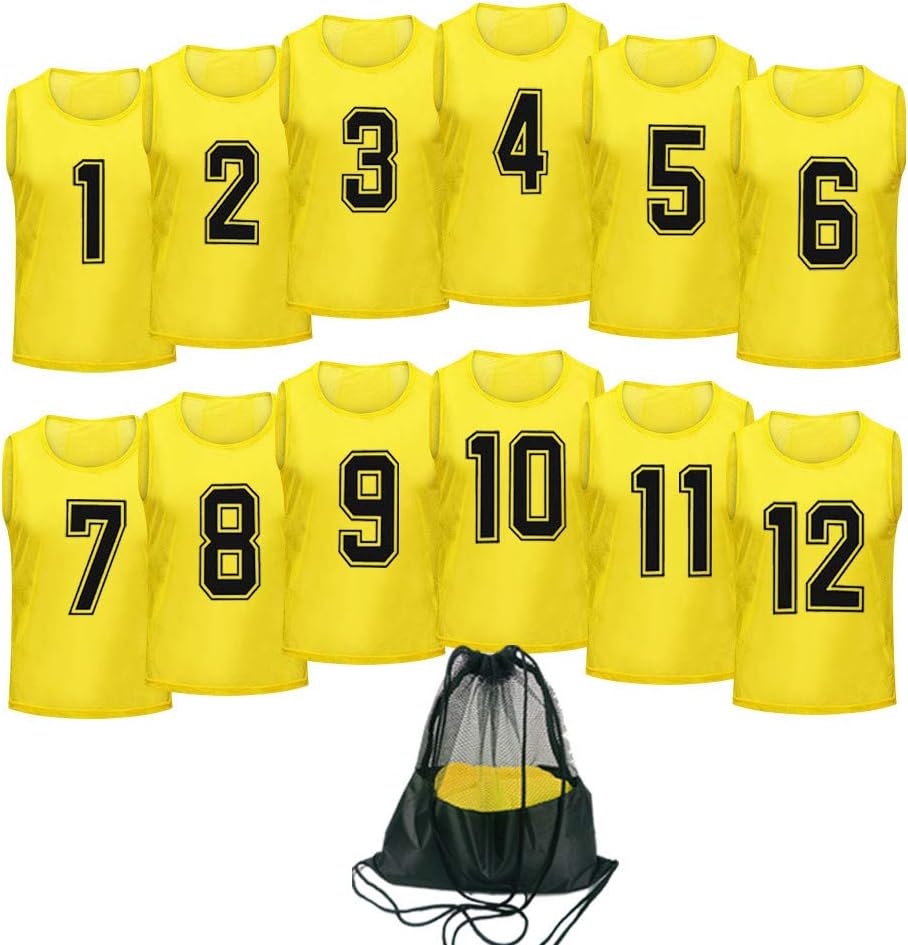 Basketball Jersey Pinnies Adult Scrimmage Vests for Training
