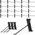 Gridwall Hooks 4 in Black 50PC - Heavy Duty Grid Wall Hooks