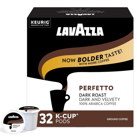 Lavazza Perfetto K-Cup Pods - Dark Roast Delight