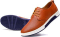 Men's Casual Oxford Shoes Breathable PU Leather Dress Loafers
