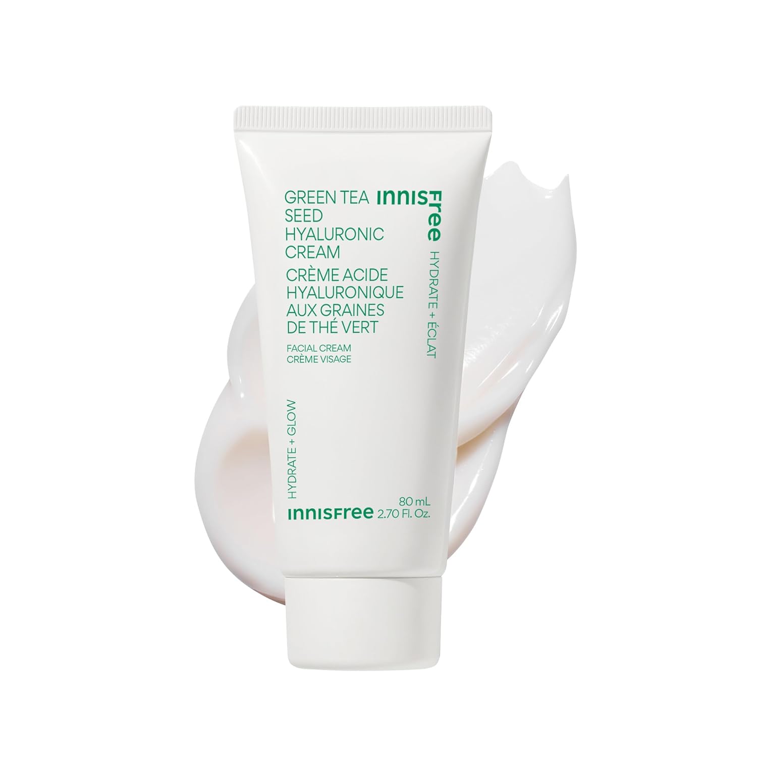 innisfree Green Tea Seed Hyaluronic Acid Cream for Hydration