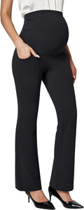 Ewedoos Maternity Pants for Women Stretchy Over The Belly Work Pants