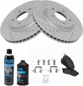 Front Performance Brake Pad & Rotor Kit for 2007-2012 Nissan Sentra