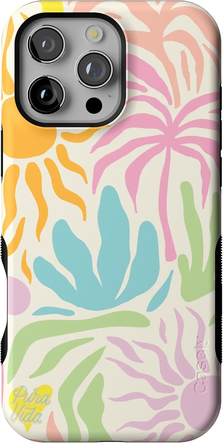 Casely iPhone 16 Pro Max Case - Oasis Floral Design with Protection