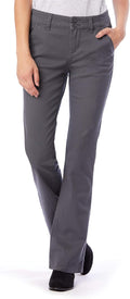 UNIONBAY Juniors Heather Slash Pocket Uniform Long Bootcut Pant