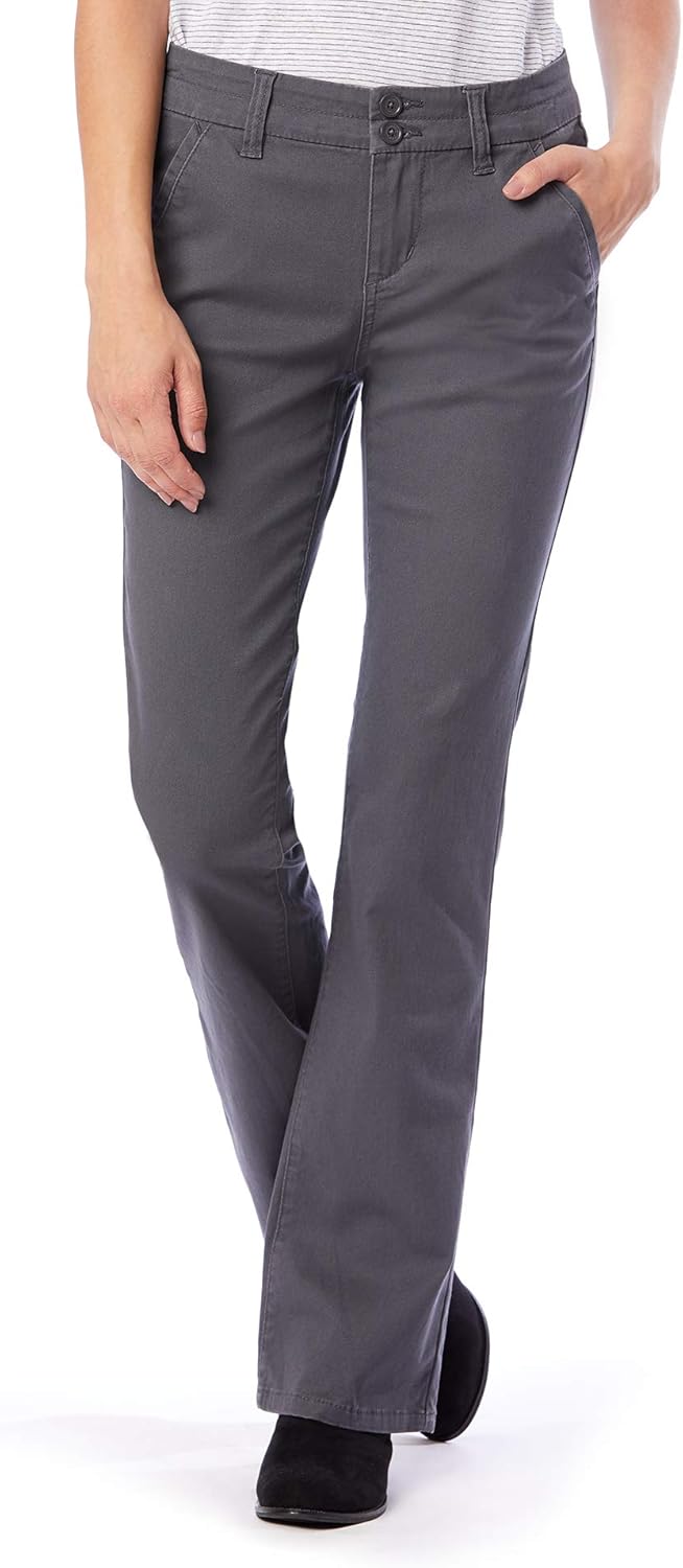 UNIONBAY Juniors Heather Slash Pocket Long Bootcut Pant Review