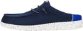 HEYDUDE Men's Wally Slip Varsity - Lightweight Comfortable Loafers
