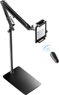 Floor Stand for Kindle with Remote Page Turner - Bed Reading Stand