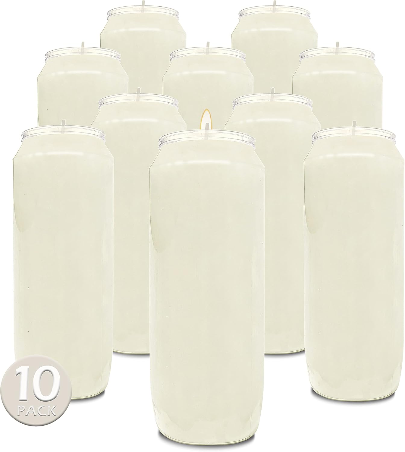 Hyoola 9 Day Prayer Candles for Religious and Party Decor