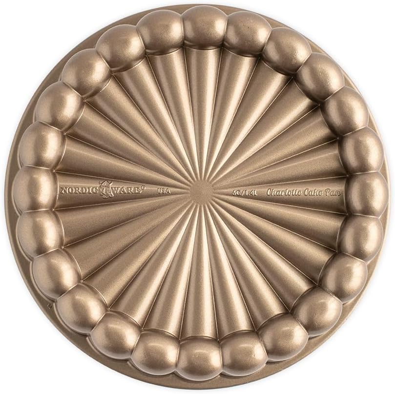Nordic Ware Charlotte Cake Pan for Perfectly Baked Treats