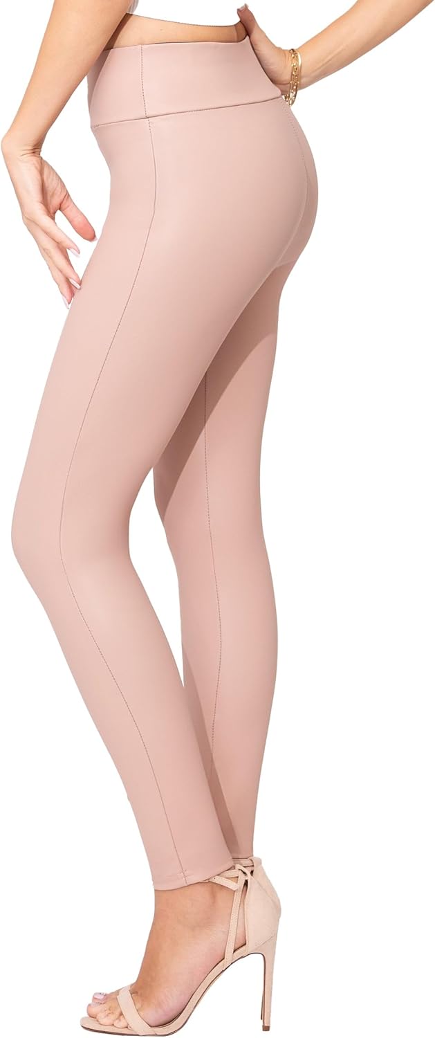 Conceited Luxe Leggings for Plus Size in Velvet or Vegan Leather