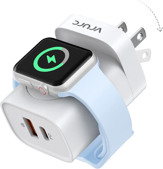 20W Fast Charger for Apple Watch & More