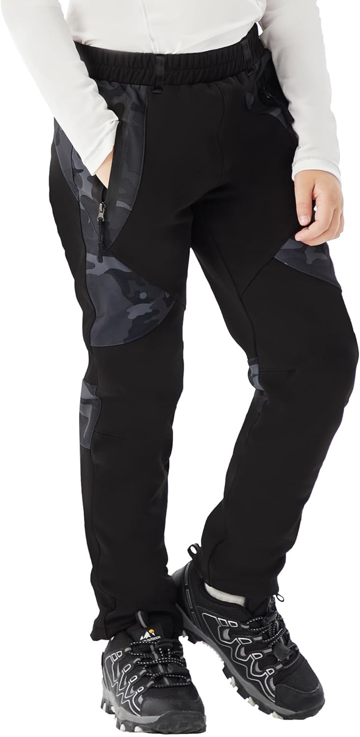 WULFUL Kids Waterproof Snow Ski Pants for Winter Adventures