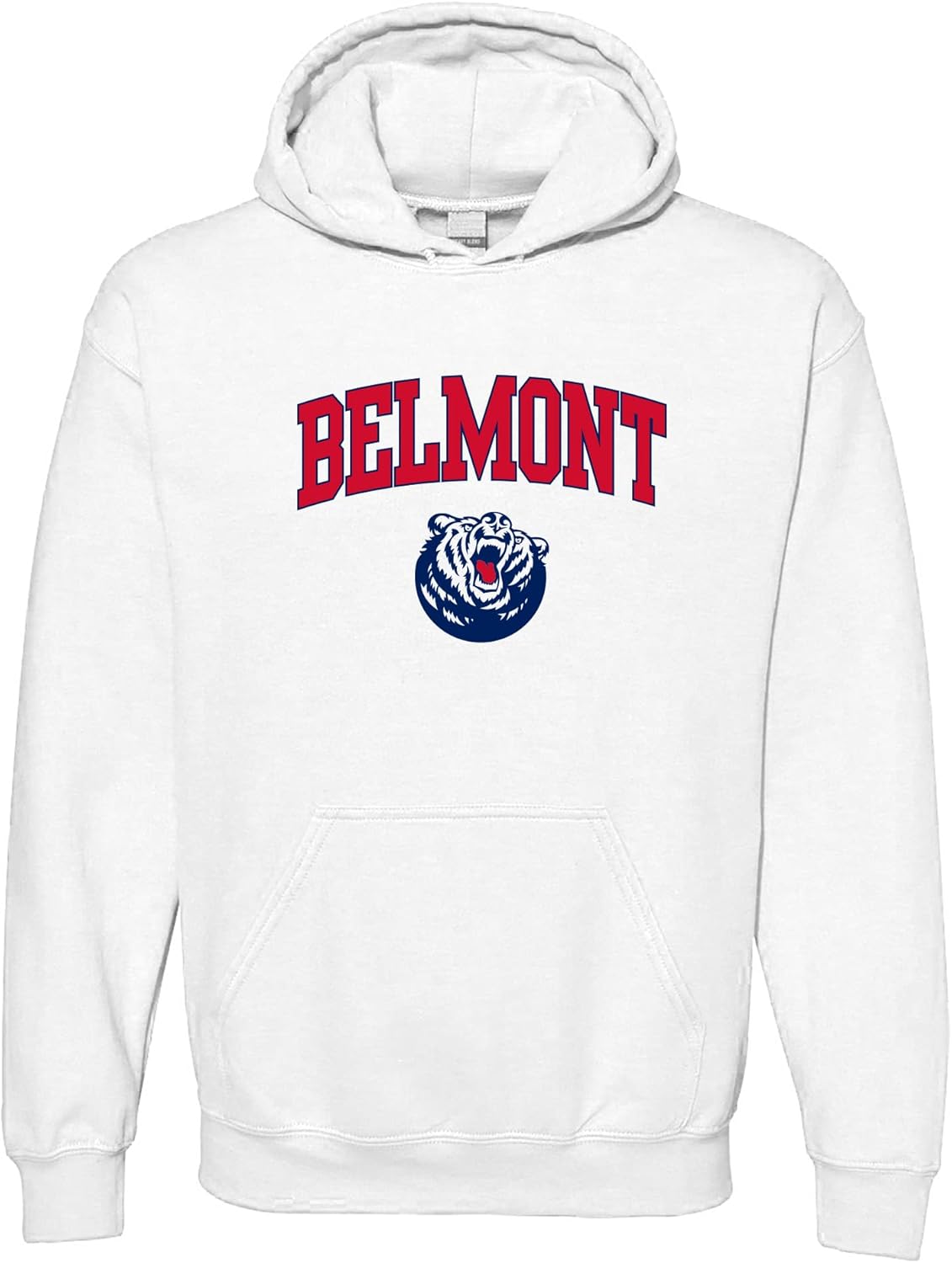 Belmont University Team Color Arch Logo Hoodie for All Fans