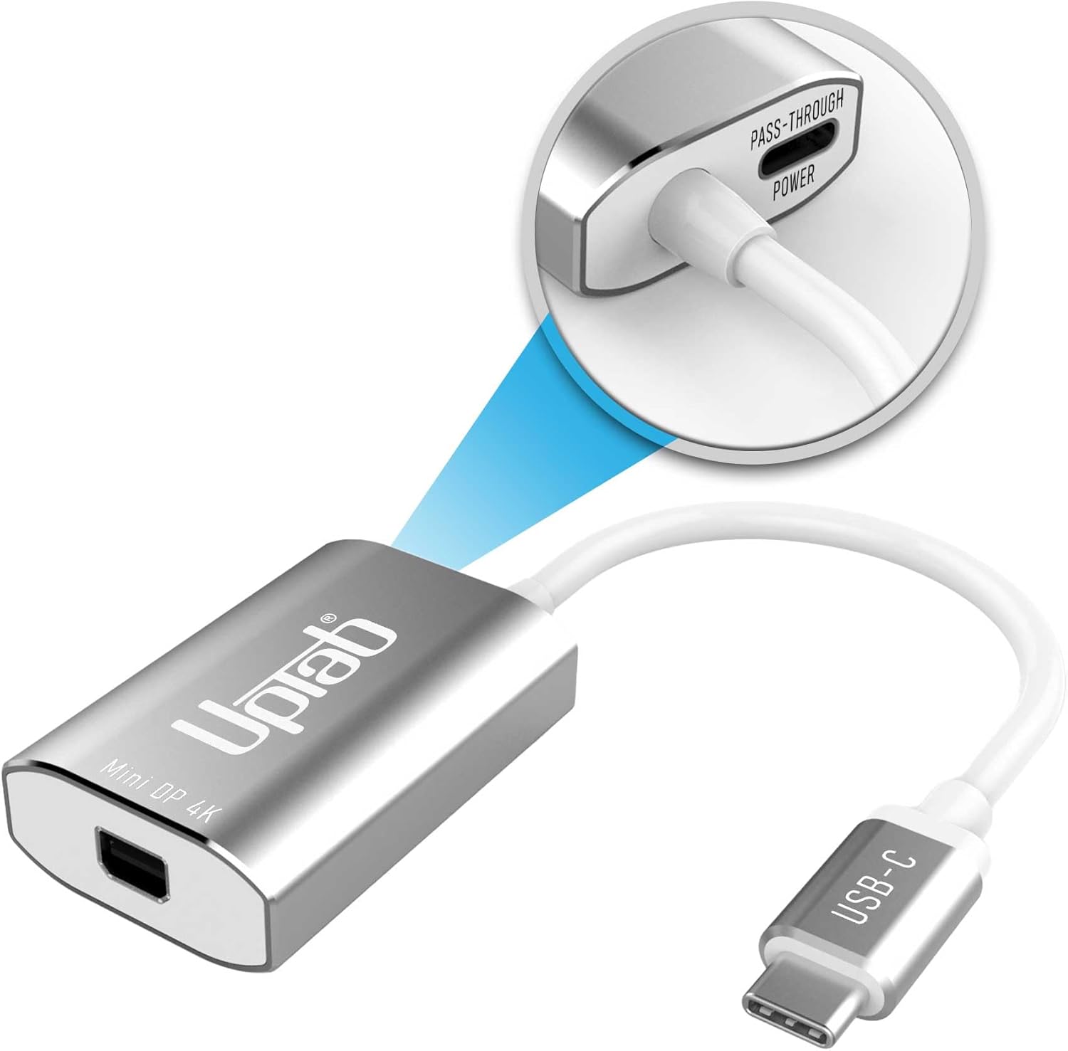USB C to Mini DisplayPort Adapter for 4K@60Hz Displays