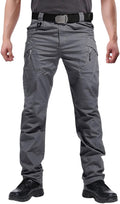 Men's Ripstop Tactical Pants for Work and Hiking - Stretch, Water