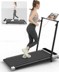 3-in-1 Walking Pad with Incline Under Desk Treadmill - Compact Quiet
