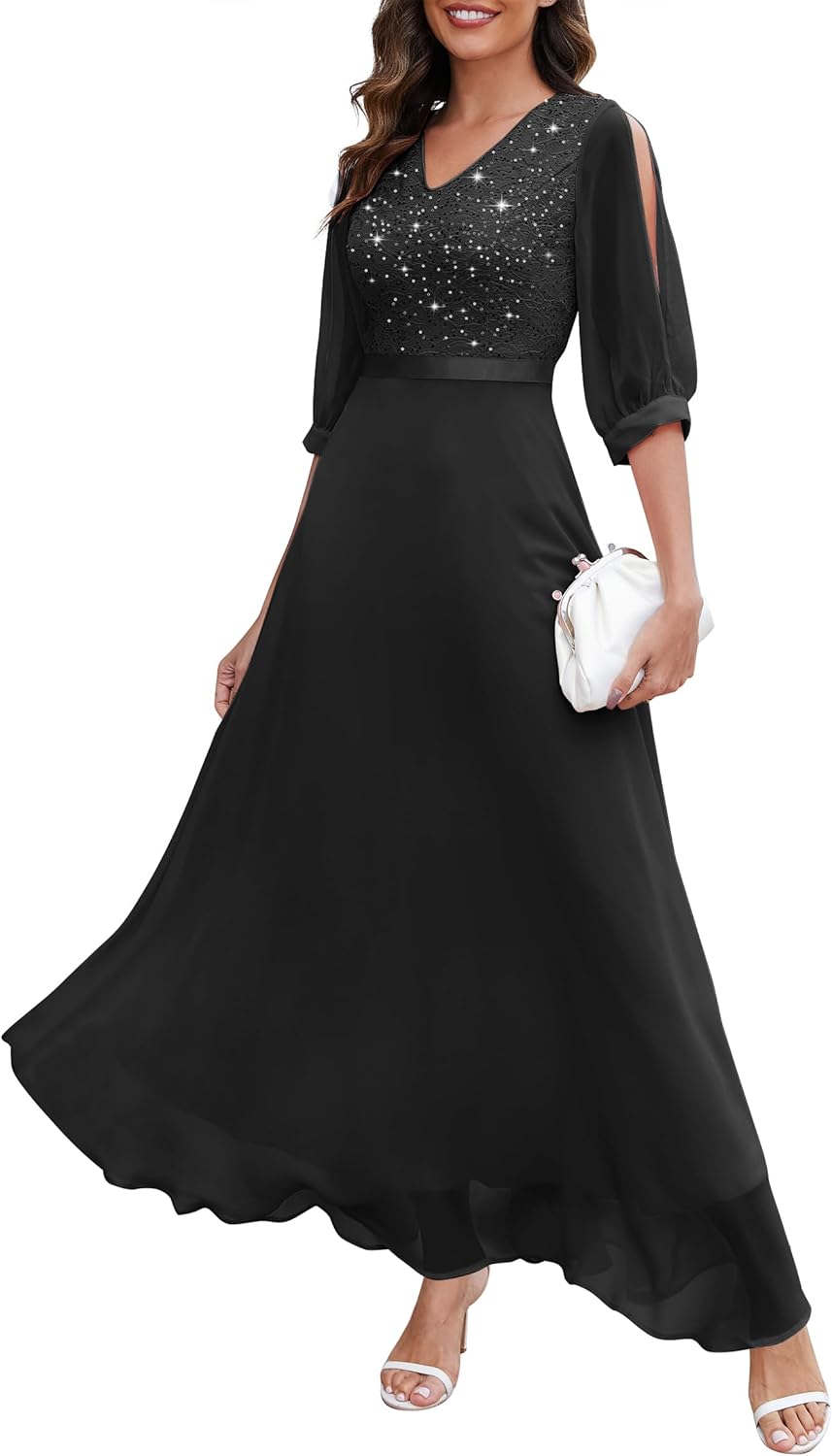 Wedtrend Women's Sequin Dresses for Elegant Evening Events