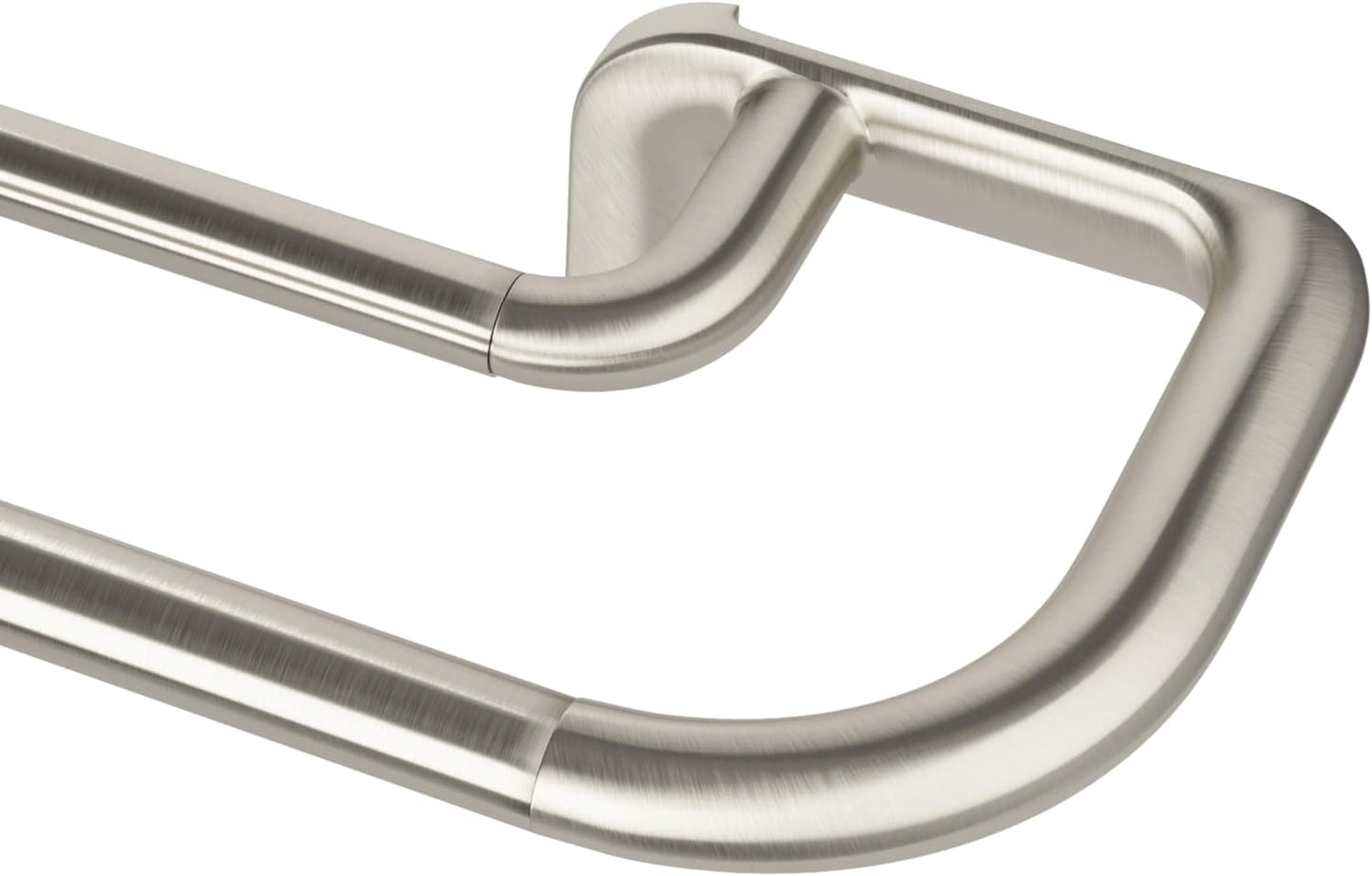 Umbra Twilight Double Curtain Rod Set for Room Darkening Needs